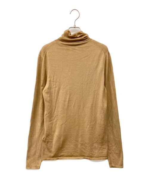 BURBERRY（バーバリー）BURBERRY (バーバリー) カシミヤ/シルクタートルネックニット ベージュ サイズ:不明の古着・服飾アイテム