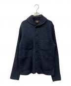 RRLダブルアールエル）の古着「BEACH CLOTH-INSPIRED CARDIGAN JACKET」｜ネイビー