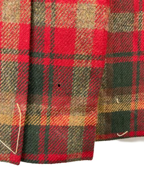 PENDLETON（ペンドルトン）PENDLETON (ペンドルトン) 90's PETITE チェックフラップベルテッドスカート マルチカラー サイズ:10の古着・服飾アイテム