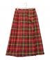 PENDLETON（ペンドルトン）の古着「90's PETITE チェックフラップベルテッドスカート」｜マルチカラー