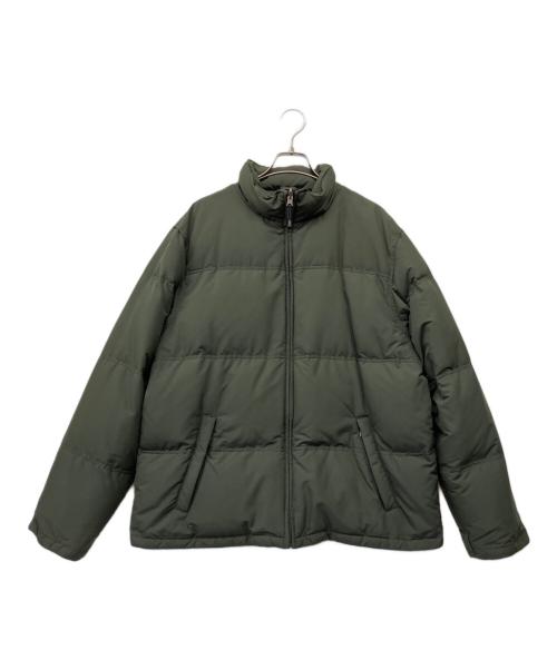 Eddie Bauer（エディーバウアー）Eddie Bauer (エディーバウアー) ダウンジャケット グリーン サイズ:Lの古着・服飾アイテム