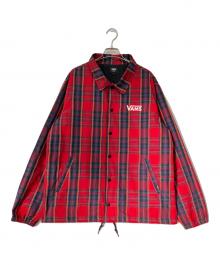 VANS（ヴァンズ）の古着「コーチジャケット」｜レッド