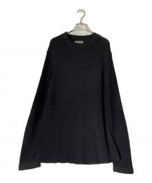 Yohji Yamamoto pour homme（ヨウジヤマモト プールオム）の古着「薄手ニット」｜ブラック
