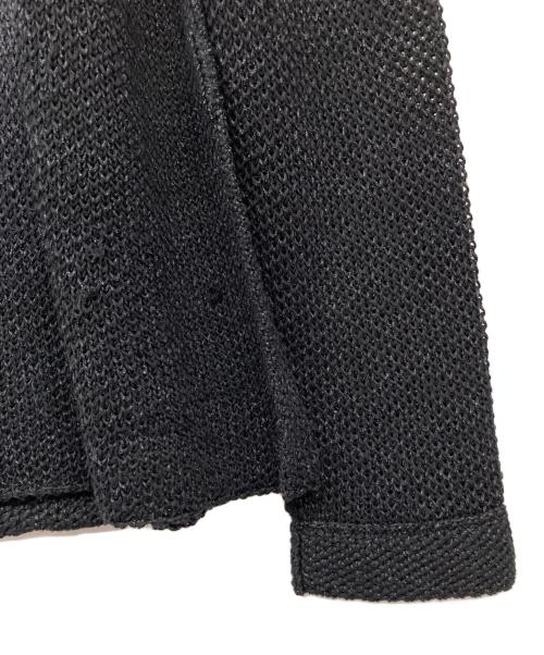 Yohji Yamamoto pour homme（ヨウジヤマモト プールオム）Yohji Yamamoto pour homme (ヨウジヤマモト プールオム) 薄手ニット ブラック サイズ:3の古着・服飾アイテム