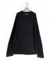 Yohji Yamamoto pour homme（ヨウジヤマモト プールオム）の古着「薄手ニット」｜ブラック