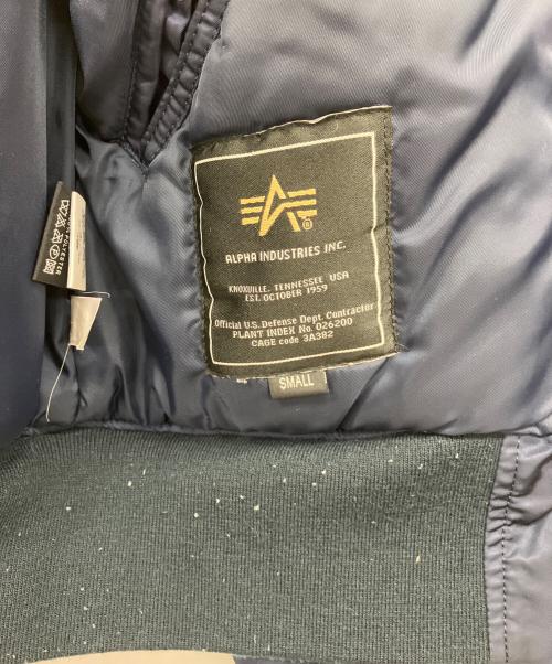 ALPHA（アルファ）ALPHA (アルファ) Uniform Experiment by SOPHNET コラボ N-2B フライトジャケット ネイビー サイズ:Sの古着・服飾アイテム