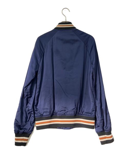 COACH（コーチ）COACH (コーチ) レザーテープスカジャン ネイビー サイズ:XSの古着・服飾アイテム