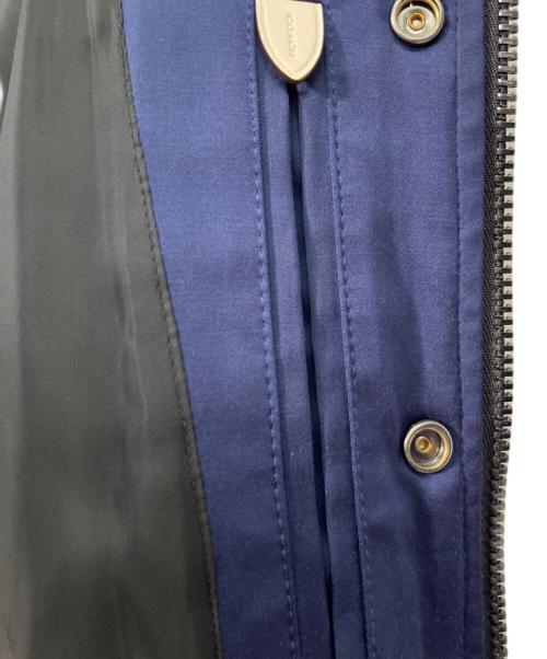 COACH（コーチ）COACH (コーチ) レザーテープスカジャン ネイビー サイズ:XSの古着・服飾アイテム