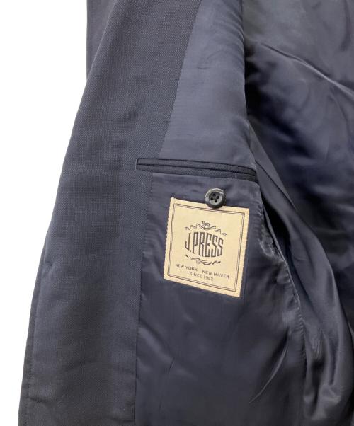 J.PRESS（ジェイプレス）J.PRESS (ジェイプレス) 段返り3B 銀ボタン シングル 紺ブレ ネイビー サイズ:A4の古着・服飾アイテム