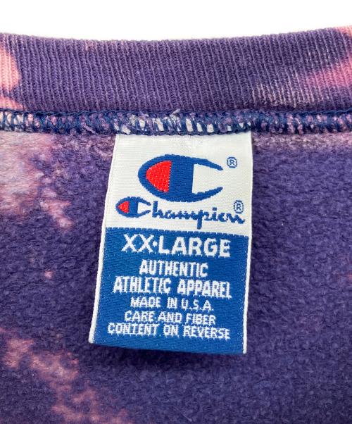 Champion（チャンピオン）Champion (チャンピオン) 90's タイダイスウェット パープル サイズ:XXLの古着・服飾アイテム