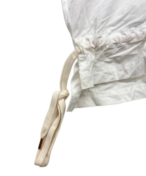 Vivienne Westwood（ヴィヴィアンウエストウッド）Vivienne Westwood (ヴィヴィアンウエストウッド) ロング丈変形絞り ホワイト サイズ:46の古着・服飾アイテム