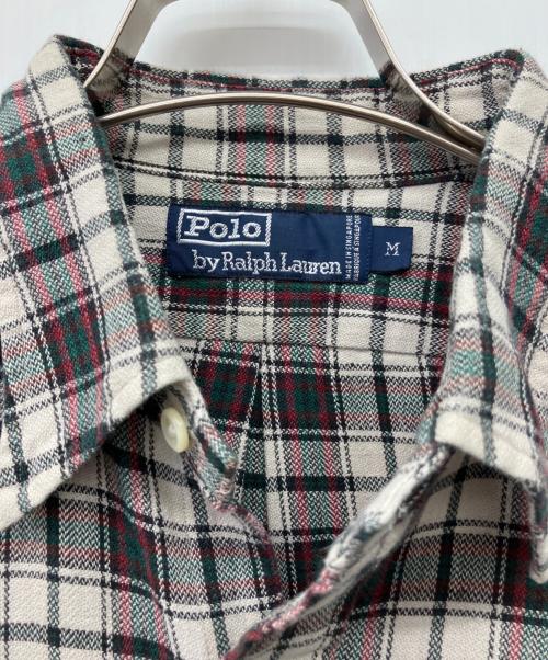 POLO RALPH LAUREN（ポロ・ラルフローレン）POLO RALPH LAUREN (ポロ・ラルフローレン) 長袖シャツ グレー サイズ:Mの古着・服飾アイテム