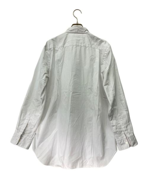 COMME des GARCONS HOMME PLUS（コムデギャルソンオムプリュス）COMME des GARCONS HOMME PLUS (コムデギャルソンオムプリュス) 90's フリル装飾L/S AD1998SS ホワイト サイズ:不明の古着・服飾アイテム