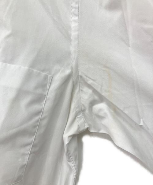 COMME des GARCONS HOMME PLUS（コムデギャルソンオムプリュス）COMME des GARCONS HOMME PLUS (コムデギャルソンオムプリュス) 90's フリル装飾L/S AD1998SS ホワイト サイズ:不明の古着・服飾アイテム