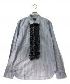 COMME des GARCONS HOMME PLUSコムデギャルソンオムプリュス）の古着「長袖シャツ」｜ブルー