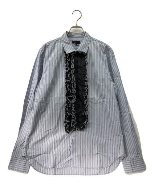COMME des GARCONS HOMME PLUS（コムデギャルソンオムプリュス）COMME des GARCONS HOMME PLUS (コムデギャルソンオムプリュス) 長袖シャツ ブルー サイズ:Sの古着・服飾アイテム