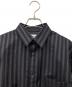 COMME des GARCONS (コムデギャルソン) 00's　変形ストライプ絞りL/S  グレー サイズ:S：20000円