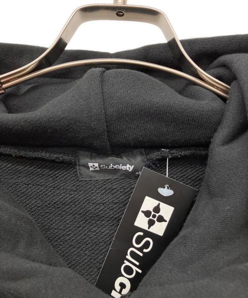 SUBCIETY（サブサエティ）SUBCIETY (サブサエティ) プルオーバーパーカー ブラック サイズ:L 未使用品の古着・服飾アイテム