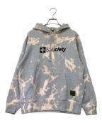 SUBCIETYサブサエティ）の古着「プルオーバーパーカー」｜グレー