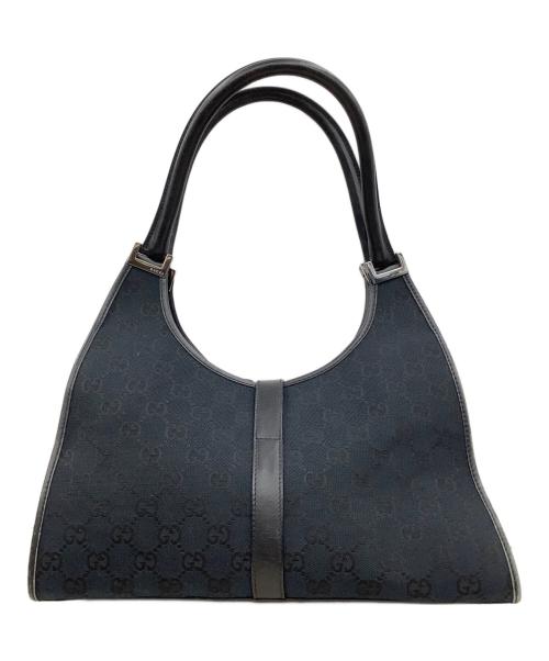 GUCCI（グッチ）GUCCI (グッチ) ハンドバック　ジャッキー ブラックの古着・服飾アイテム