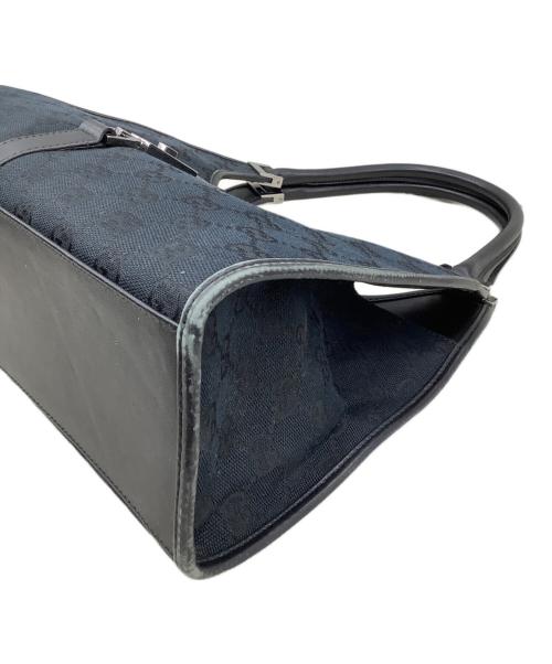 GUCCI（グッチ）GUCCI (グッチ) ハンドバック　ジャッキー ブラックの古着・服飾アイテム