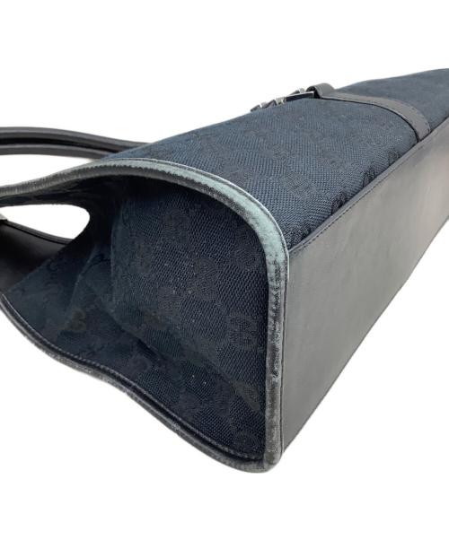 GUCCI（グッチ）GUCCI (グッチ) ハンドバック　ジャッキー ブラックの古着・服飾アイテム