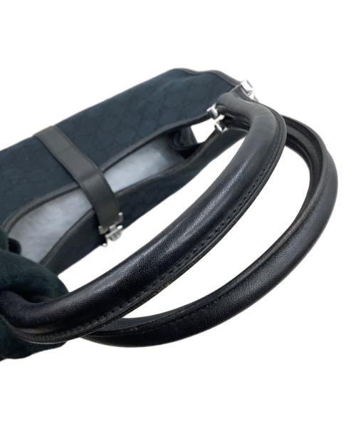 GUCCI（グッチ）GUCCI (グッチ) ハンドバック　ジャッキー ブラックの古着・服飾アイテム