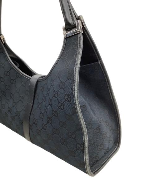 GUCCI（グッチ）GUCCI (グッチ) ハンドバック　ジャッキー ブラックの古着・服飾アイテム