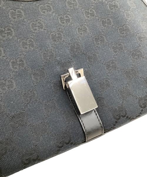 GUCCI（グッチ）GUCCI (グッチ) ハンドバック　ジャッキー ブラックの古着・服飾アイテム