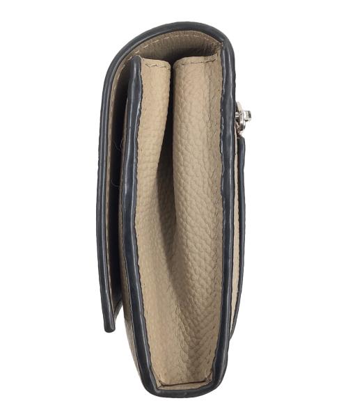 LOEWE（ロエベ）LOEWE (ロエベ) アナグラム コンティネンタル ウォレット サンドの古着・服飾アイテム