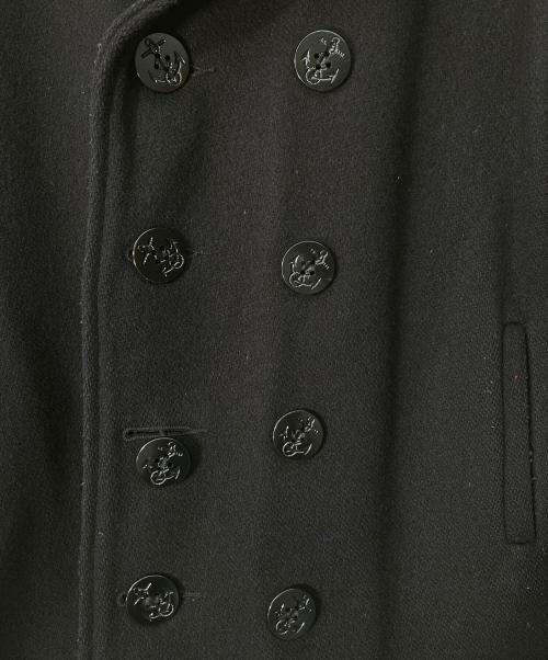 Schott（ショット）Schott (ショット) 80's 740N8つ釦Pコート ダークネイビー サイズ:44の古着・服飾アイテム