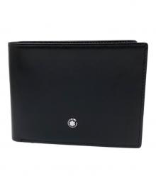 MONTBLANC（モンブラン）の古着「 マイスターシュテュック　オープン開閉式二つ折り札入」｜ブラック