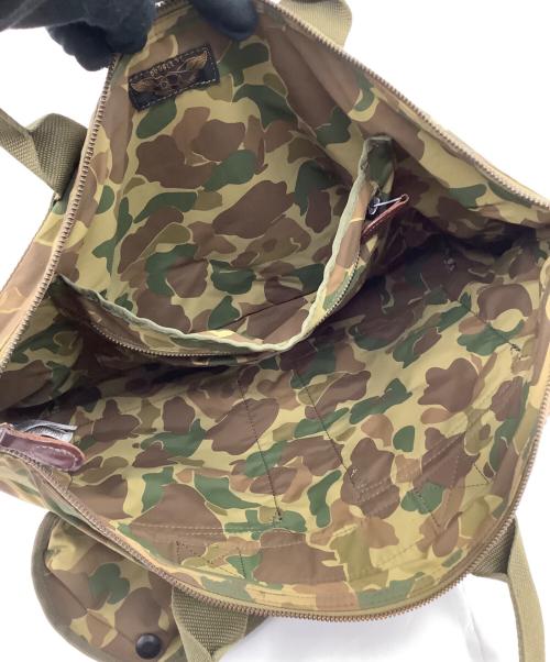 RRL（ダブルアールエル）RRL (ダブルアールエル) 2WAYバッグ グリーンの古着・服飾アイテム