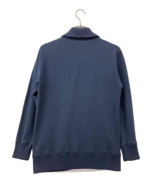 BURBERRY BLUE LABEL（バーバリー ブルー レーベル）BURBERRY BLUE LABEL (バーバリー ブルー レーベル) 厚手カーディガン ネイビー サイズ:2の古着・服飾アイテム