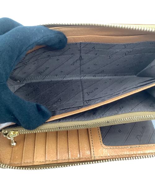 DAKOTA（ダコタ）DAKOTA (ダコタ) 長財布 キャメルの古着・服飾アイテム