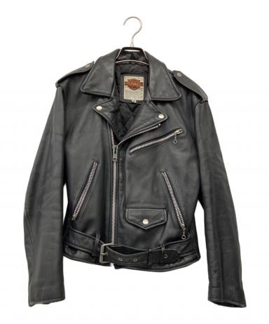 ハーレーダビッドソン ダブルライダースジャケット 中古・古着通販】HARLEY-DAVIDSON (ハーレーダビッドソン) ダブル