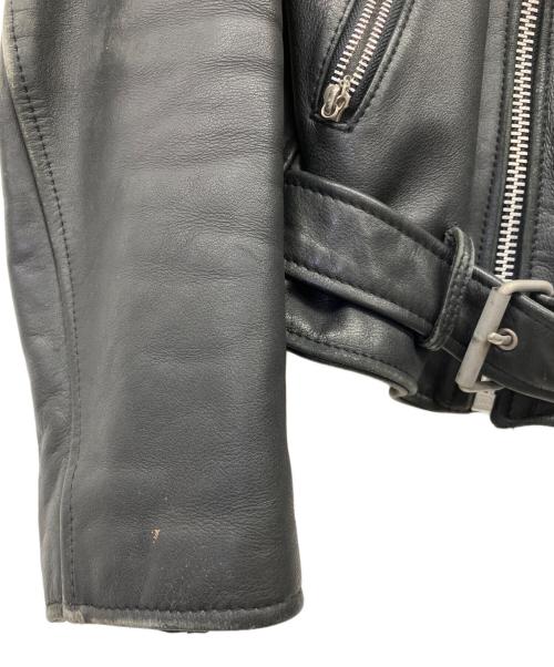 HARLEY-DAVIDSON（ハーレーダビッドソン）HARLEY-DAVIDSON (ハーレーダビッドソン) ダブルライダースジャケット ブラック サイズ:36の古着・服飾アイテム