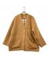 yori（ヨリ）の古着「ウールモヘアシャギージャケット」｜ブラウン