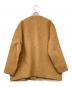 yori (ヨリ) ウールモヘアシャギージャケット ブラウン サイズ:F：10000円