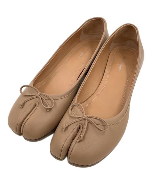 Maison Margiela（メゾンマルジェラ）Maison Margiela (メゾンマルジェラ) タビパンプス ブラウン サイズ:38　1/2の古着・服飾アイテム