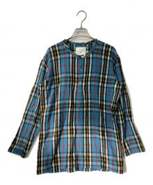 COMME des GARCONS HOMME（コムデギャルソン オム）の古着「長袖シャツ」｜ブルー