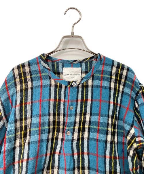 COMME des GARCONS HOMME（コムデギャルソン オム）COMME des GARCONS HOMME (コムデギャルソン オム) 長袖シャツ ブルー サイズ:不明の古着・服飾アイテム