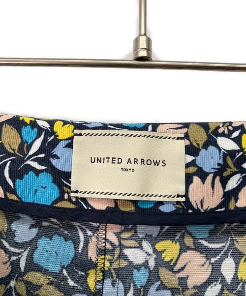 UNITED ARROWS TOKYO（ユナイテッドアローズトウキョウ）UNITED ARROWS TOKYO (ユナイテッドアローズトウキョウ) フラワー セミマーメイド スカート B† マルチカラー サイズ:40の古着・服飾アイテム