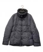 BLACK LABEL CRESTBRIDGEブラックレーベル クレストブリッジ）の古着「BLACK LABEL CRESTBRIDGEダウンジャケット」｜ネイビー×ブラック