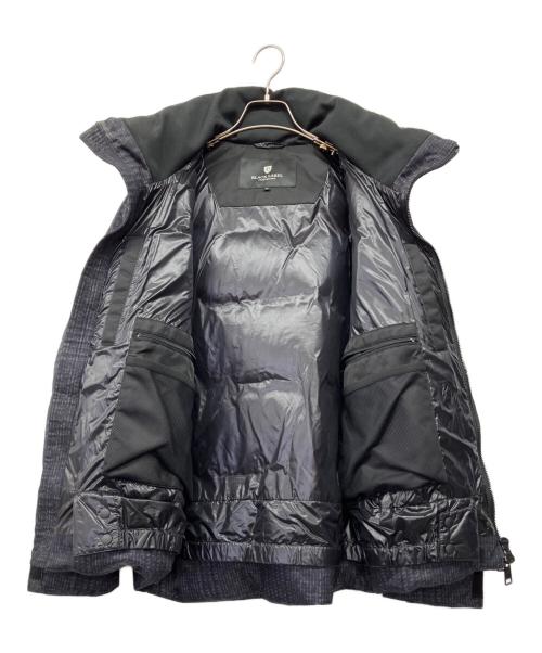 BLACK LABEL CRESTBRIDGE（ブラックレーベル クレストブリッジ）BLACK LABEL CRESTBRIDGE (ブラックレーベル クレストブリッジ) BLACK LABEL CRESTBRIDGEダウンジャケット ネイビー×ブラック サイズ:Mの古着・服飾アイテム