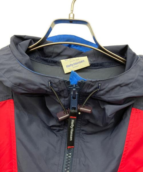 HELLY HANSEN（ヘリーハンセン）HELLY HANSEN (ヘリーハンセン) アノラックパーカー レッド×ネイビー サイズ:Lの古着・服飾アイテム