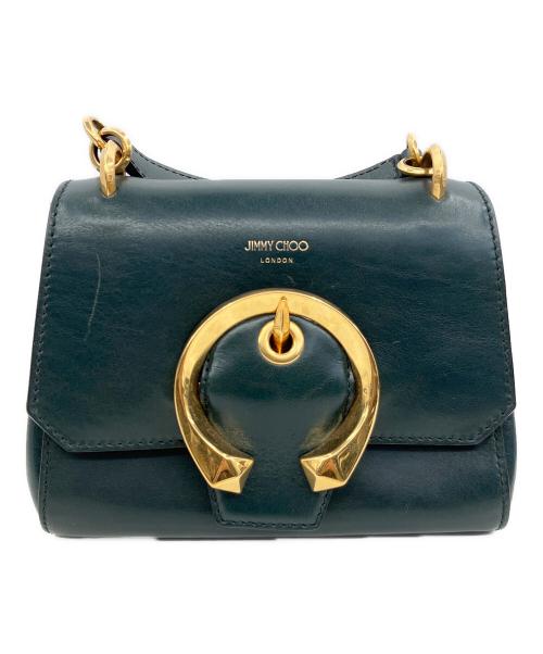JIMMY CHOO（ジミーチュウ）JIMMY CHOO (ジミーチュウ) MADELINE グリーンの古着・服飾アイテム