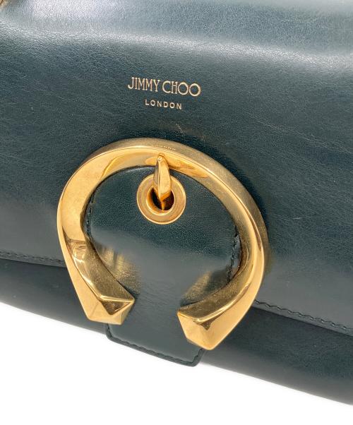 JIMMY CHOO（ジミーチュウ）JIMMY CHOO (ジミーチュウ) MADELINE グリーンの古着・服飾アイテム