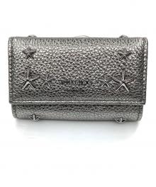 JIMMY CHOO（ジミーチュウ）の古着「NEPTUNE UUR　キーケース」｜シルバー