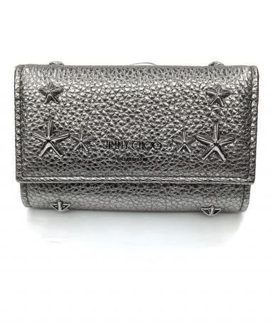 専用です　　ジミーチュウ　キーケース　ネプチューン　シルバー　付属品完備◎ 中古・古着通販】JIMMY CHOO (ジミーチュウ) NEPTUNE UUR キーケース